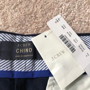 J. Crew Chino Shorts in Navy